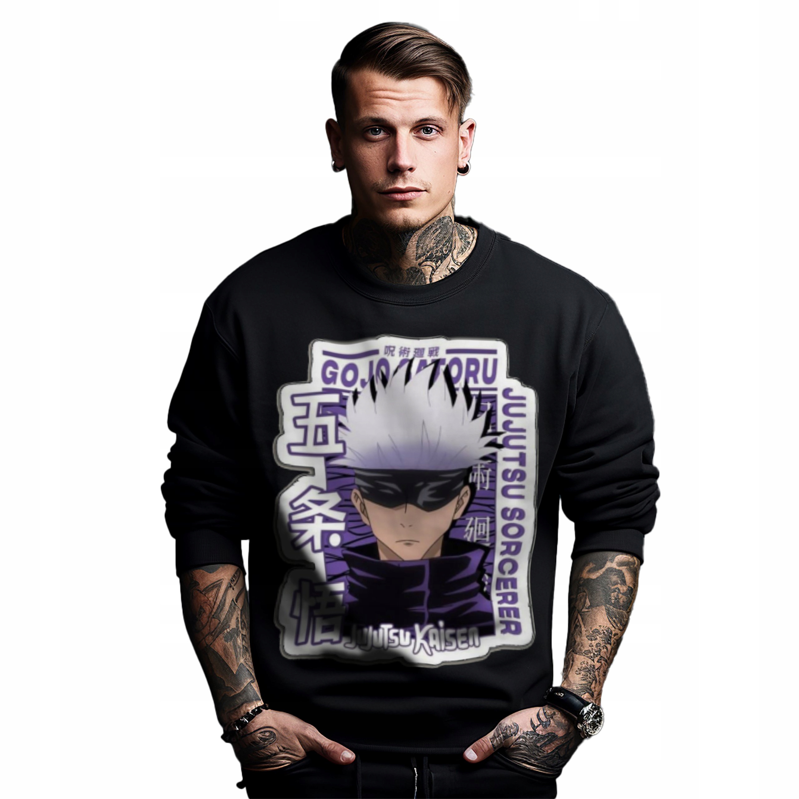 Mikina s potiskem Anime Jujutsu Sorcerer