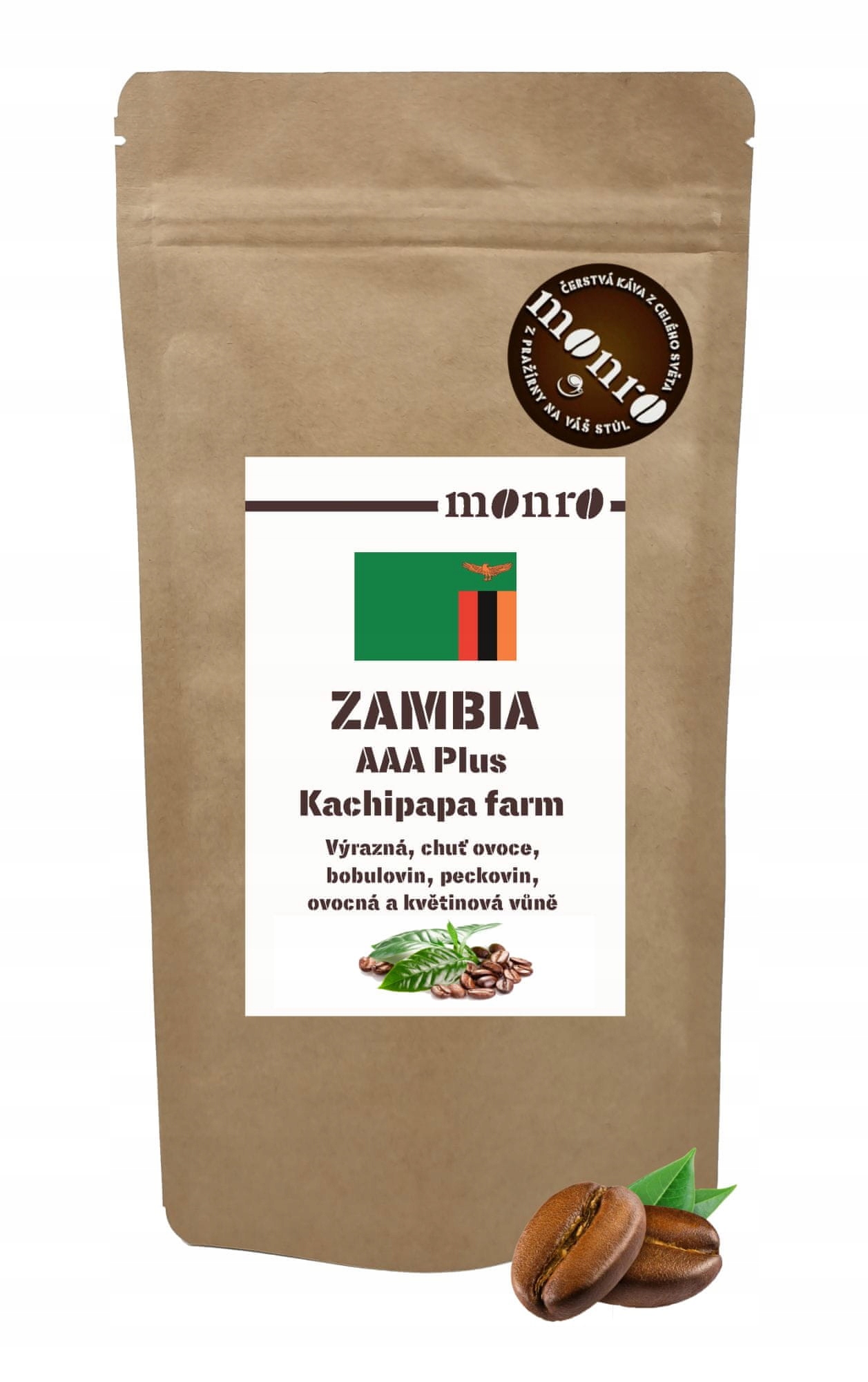 Levně Zambia Kachipapa farm káva 100% Arabika 500 g