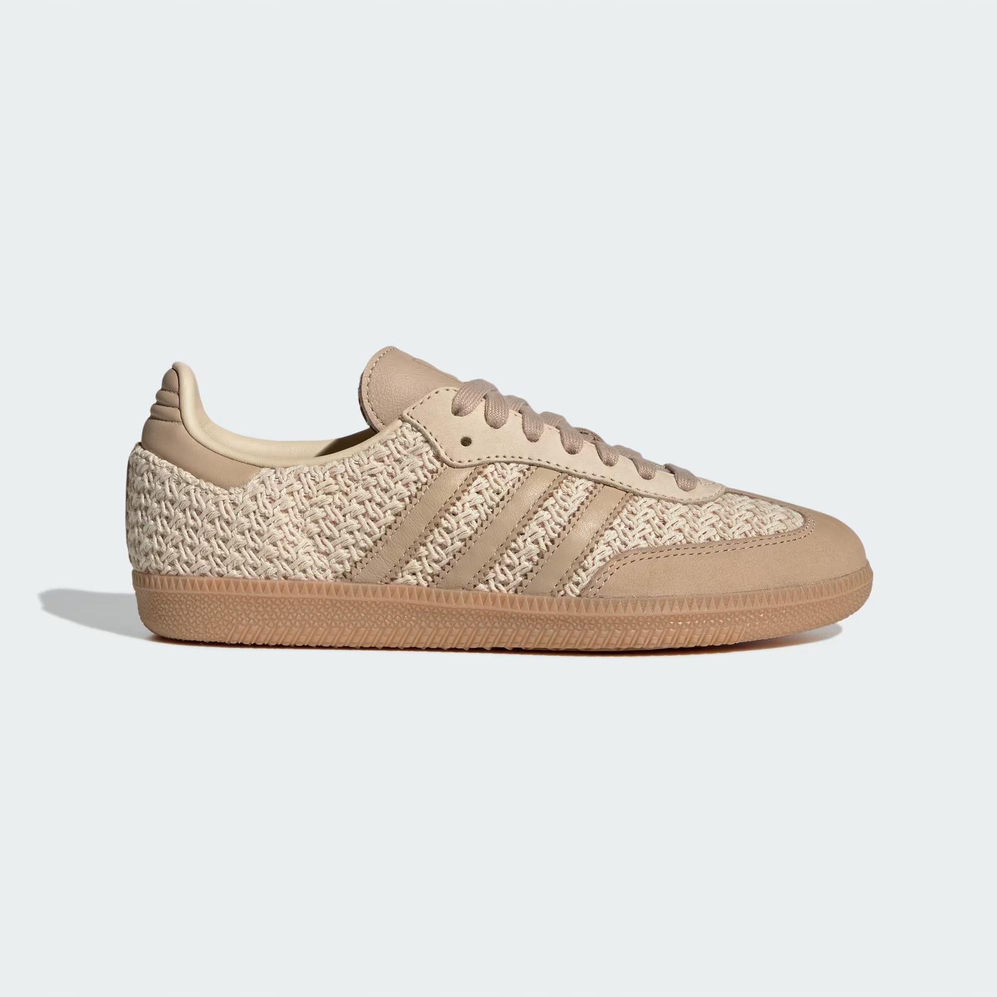Dámské boty Adidas Samba Og JR9446 béžové textilní kožené 38