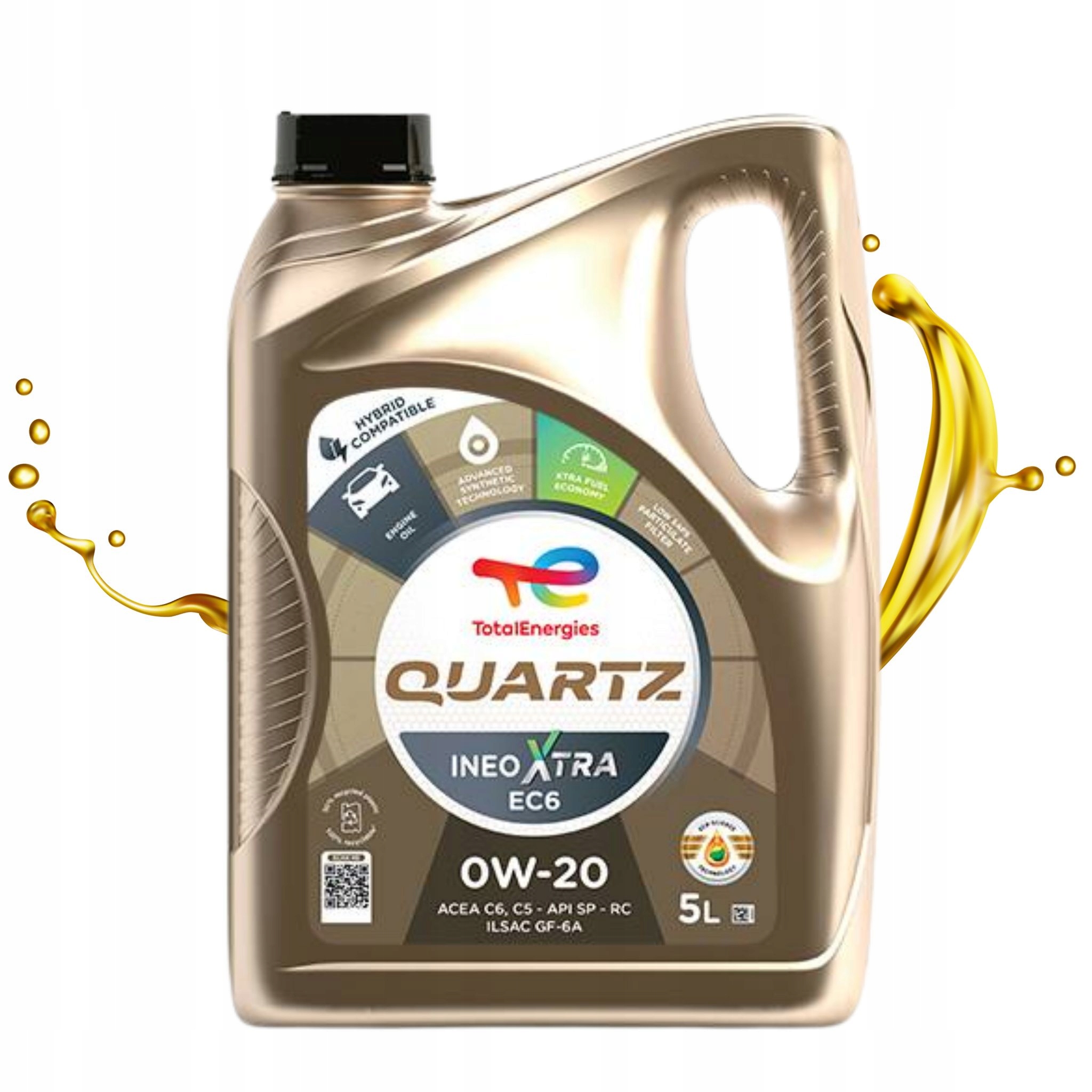 Olej Silnikowy Total Quartz Ineo Xtra EC6 0W20 0W-20 5L