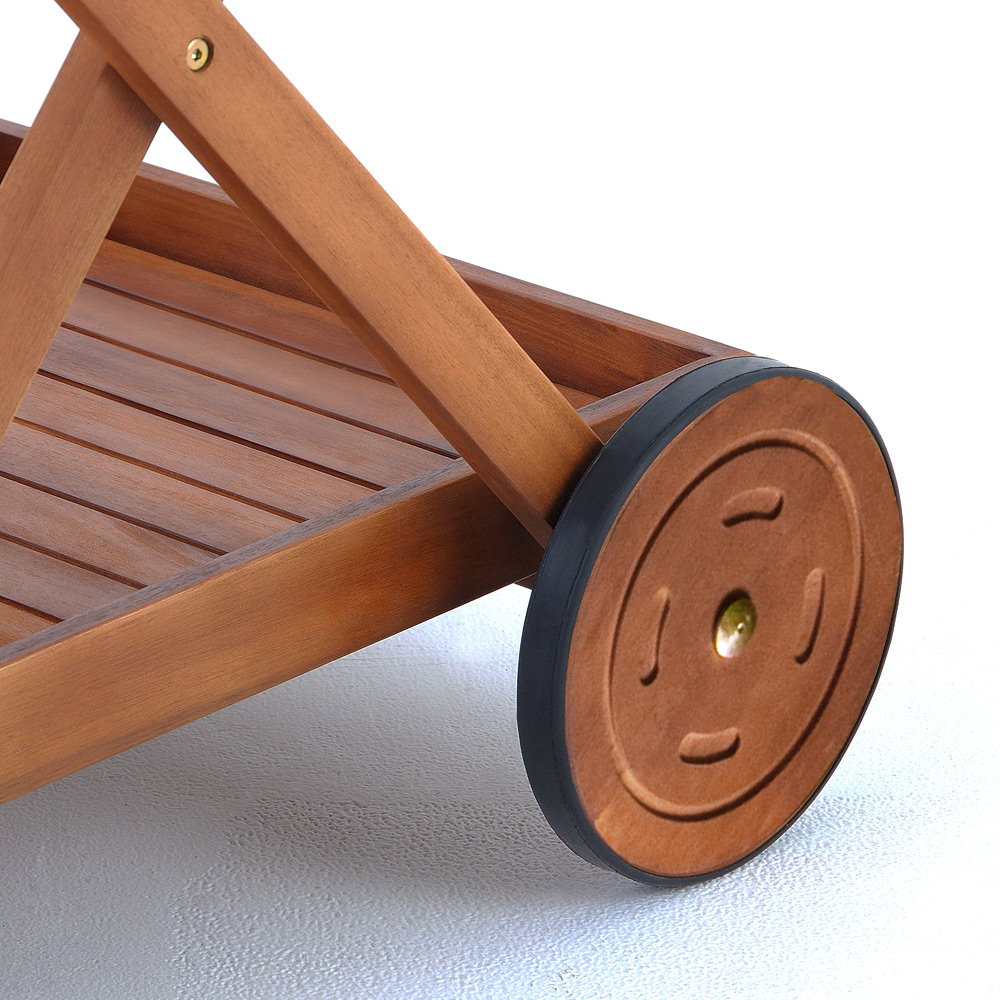 DEUBA WÓZEK SERWISOWY DREWNO AKACJI BAREK OGRODOWY EAN (GTIN) 4250525300598