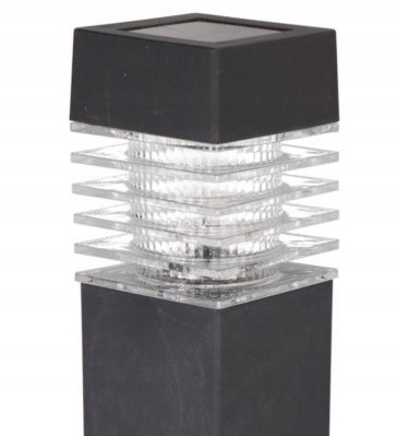 LAMPA SOLARNA LED OGRODOWA WBIJANA SŁUPEK Długość wbijanego grota 11.5 cm