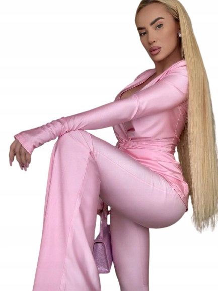 Kalhoty Pink Paige Just Unique Růžová M/L