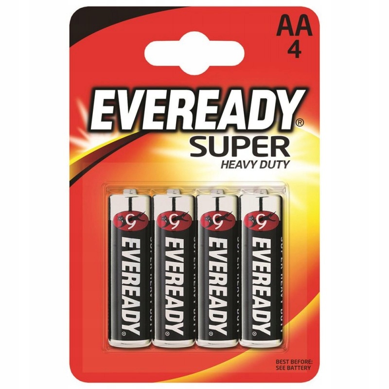 

Baterie Aaa Energizer LR3 4 Szt Eveready Cynk