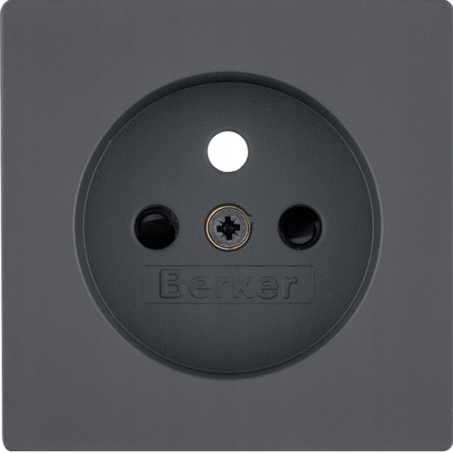 

Berker Q.1 Q.3 Płytka do gniazda antracyt
