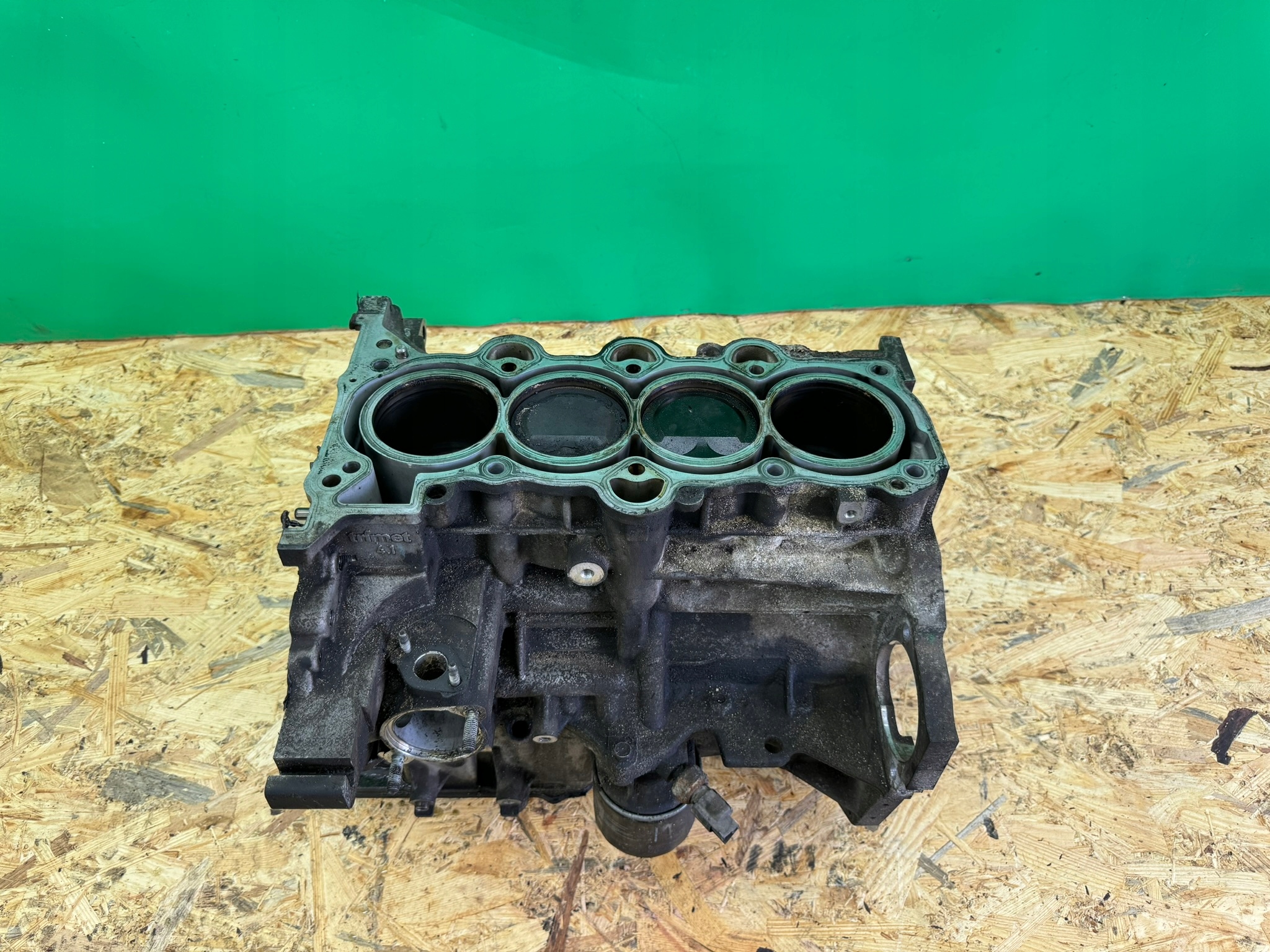 BLOK DÓŁ SILNIKA KOMPLETNY WAŁ TŁOKI MISA HYUNDAI I30 I 1.4B 16v 07- G4FA