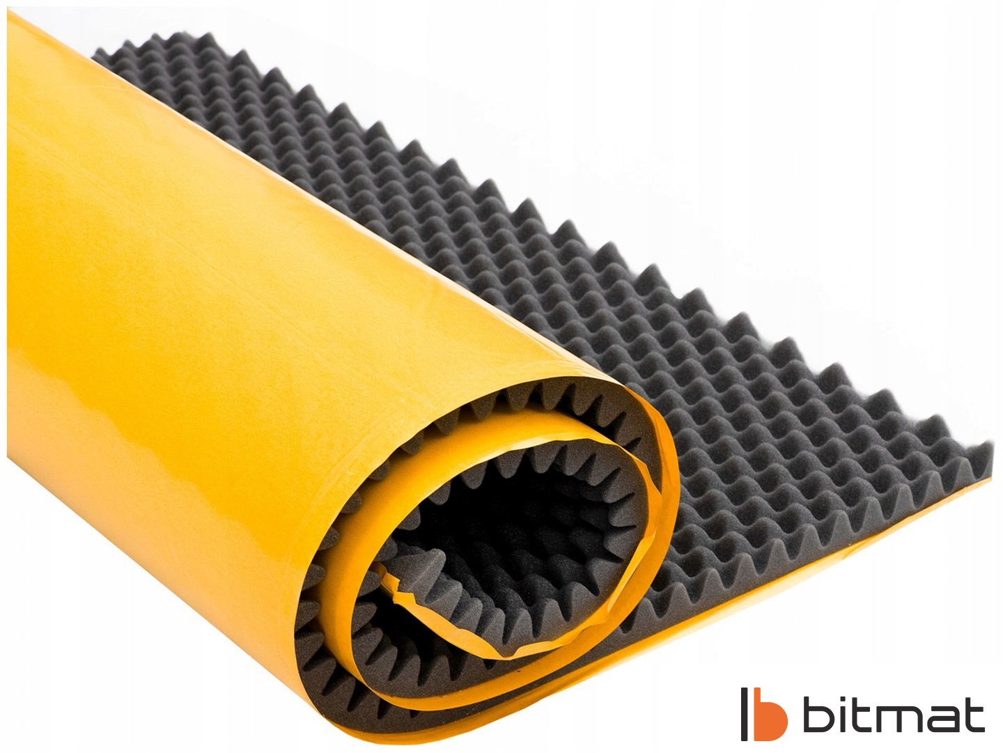 PIANKA AKUSTYCZNA mata WYGŁUSZAJĄCA z KLEJEM 4cm gąbka miękka pokój muzyka Model brak