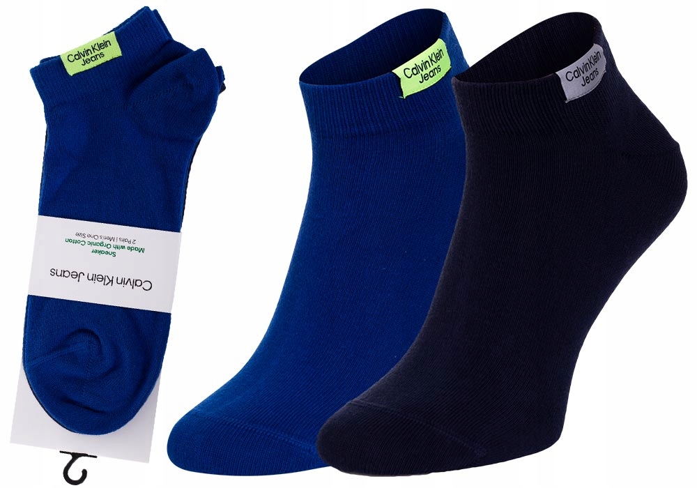

Calvin Klein Skarpetki Stopki 2P Blue Navy 40-46