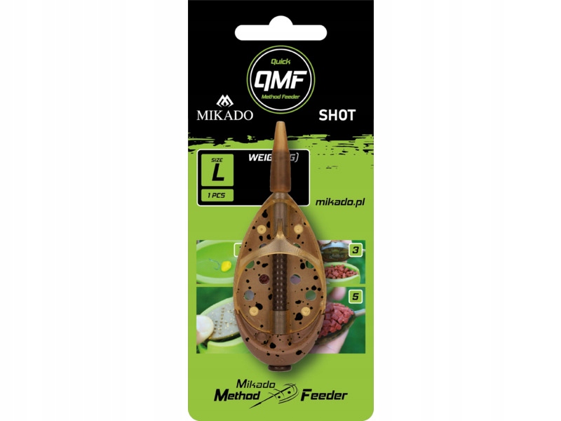 Koszyczek do metody Mikado Feeder Shot Q.m.f. System L 20g