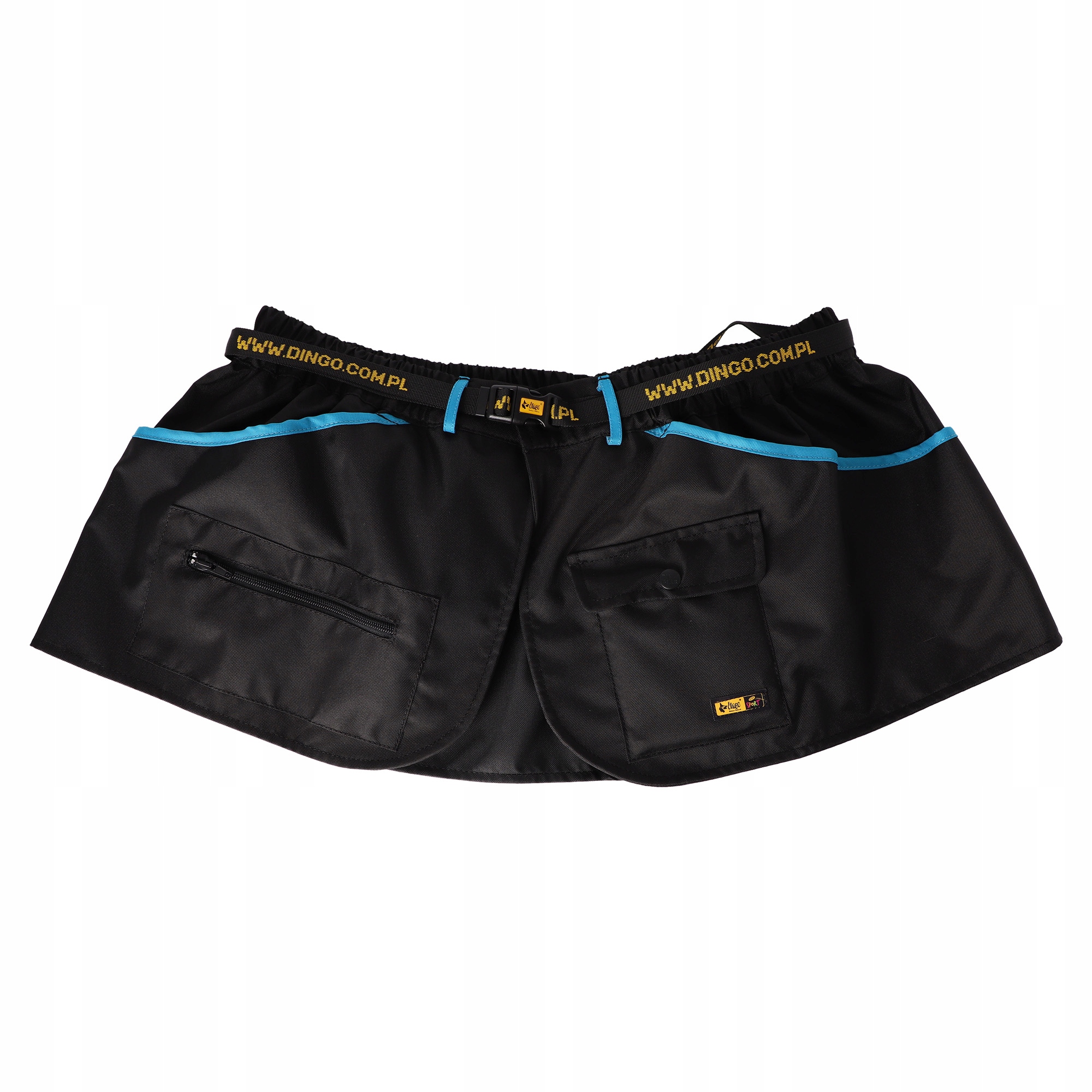 Levně Dingo Tréninkový pás 4 Fun velikost L černý/tyrkysový