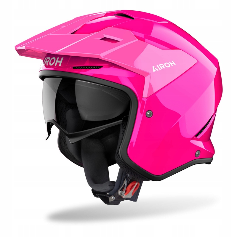 Otvorená Motocyklová Prilba Airoh Kombakt Color Pink Gloss S