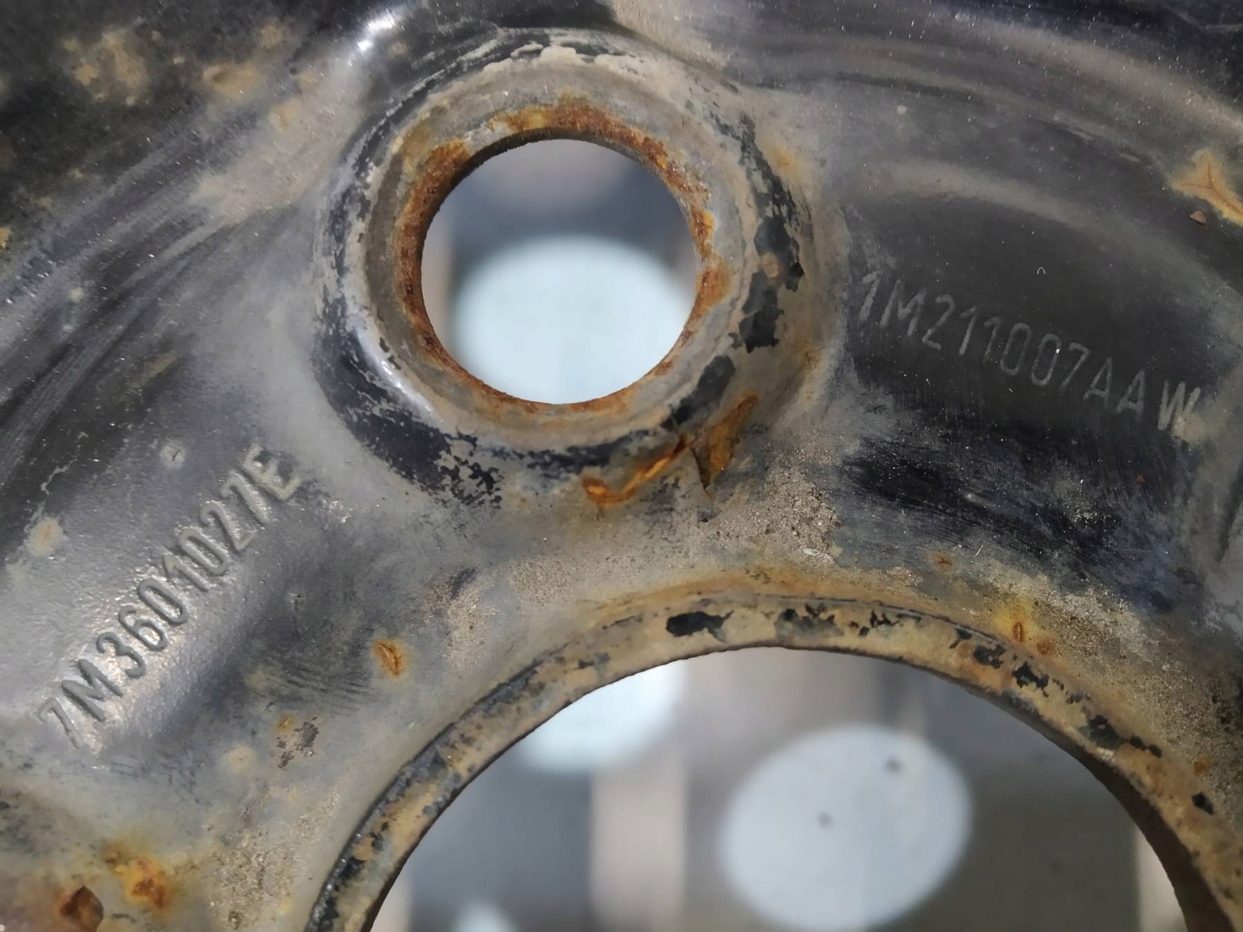 disk oceľový R16 5X112 ET42 OC66MM 7M3601027E VW AUDI