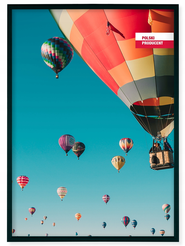 RAMKA Na Zdjęcia ALUMINIOWA 100x140cm B0 CZARNA Rama Zdjęcie 140x100 Plexi