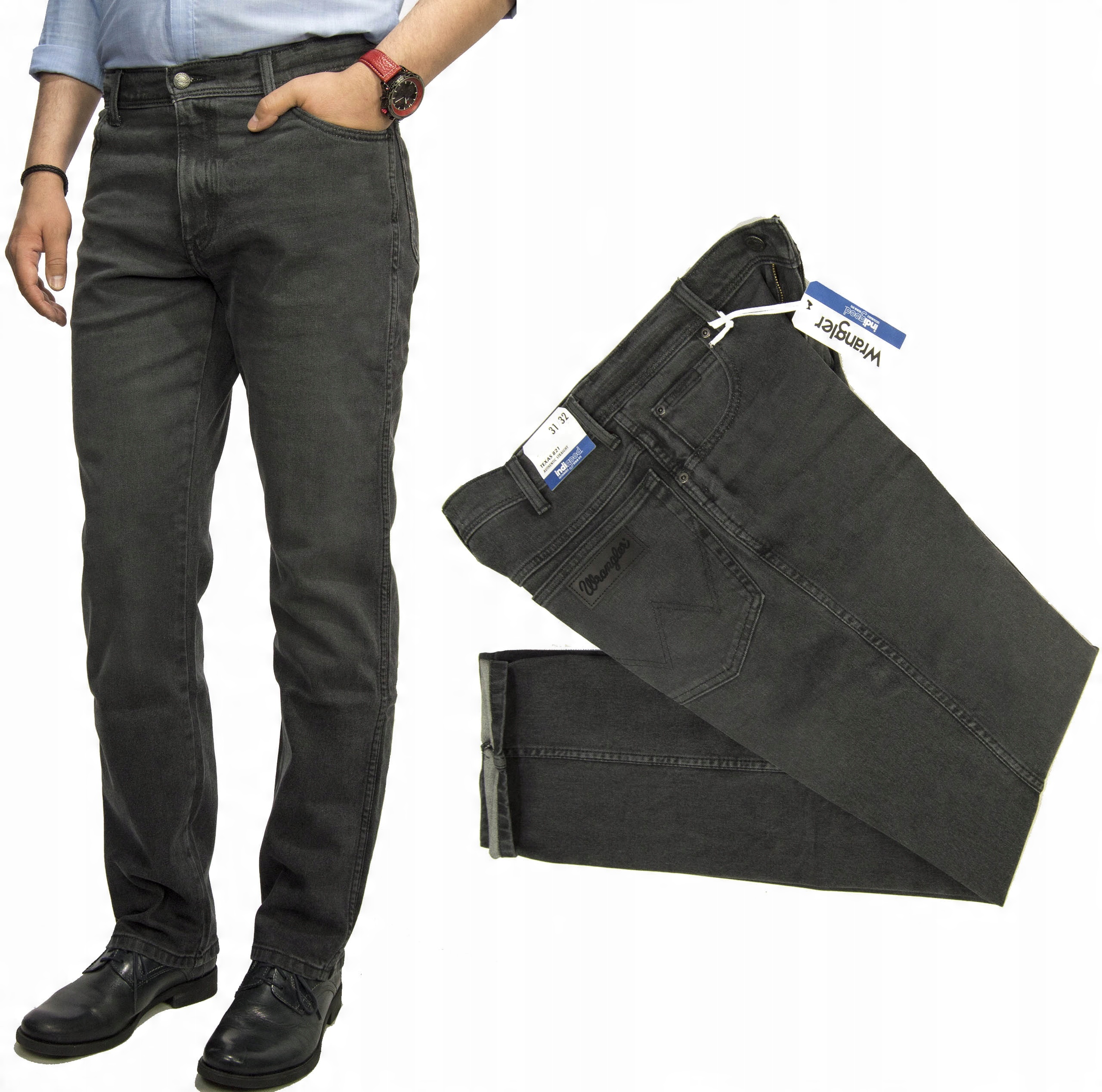 

Wrangler Texas Ace męskie spodnie jeansy W34 L32