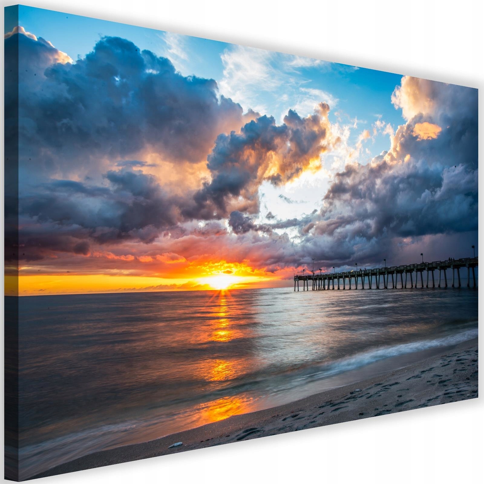 

Obraz Do Salonu Zachodzące Słońce Morze 60x40