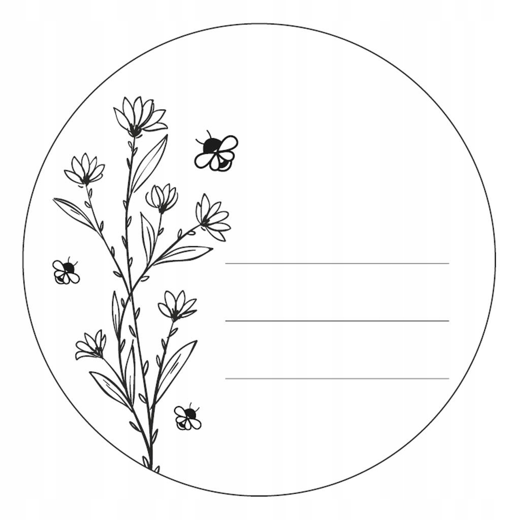 

Naklejki etykiety kosmetyki słoiki przetwory 15szt