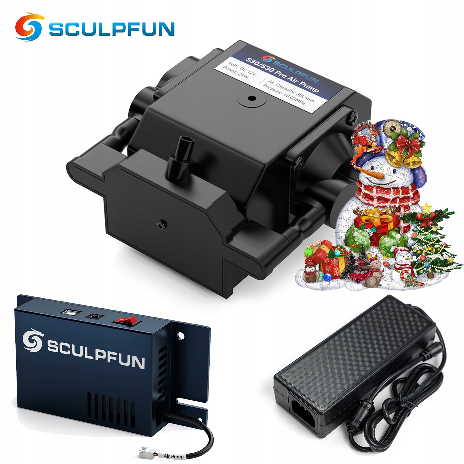 

Sculpfun S9/S10 Auto Pompa zestaw+32b płyta główna