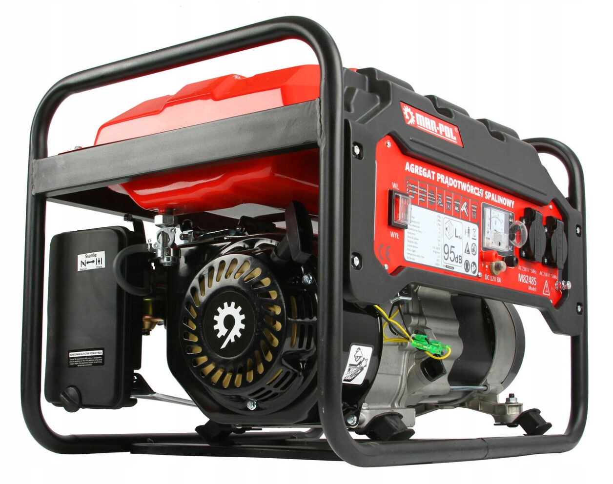 AGREGAT PRĄDOTWÓRCZY PRĄDU 230V 3KW 12V OLEJ 0,6