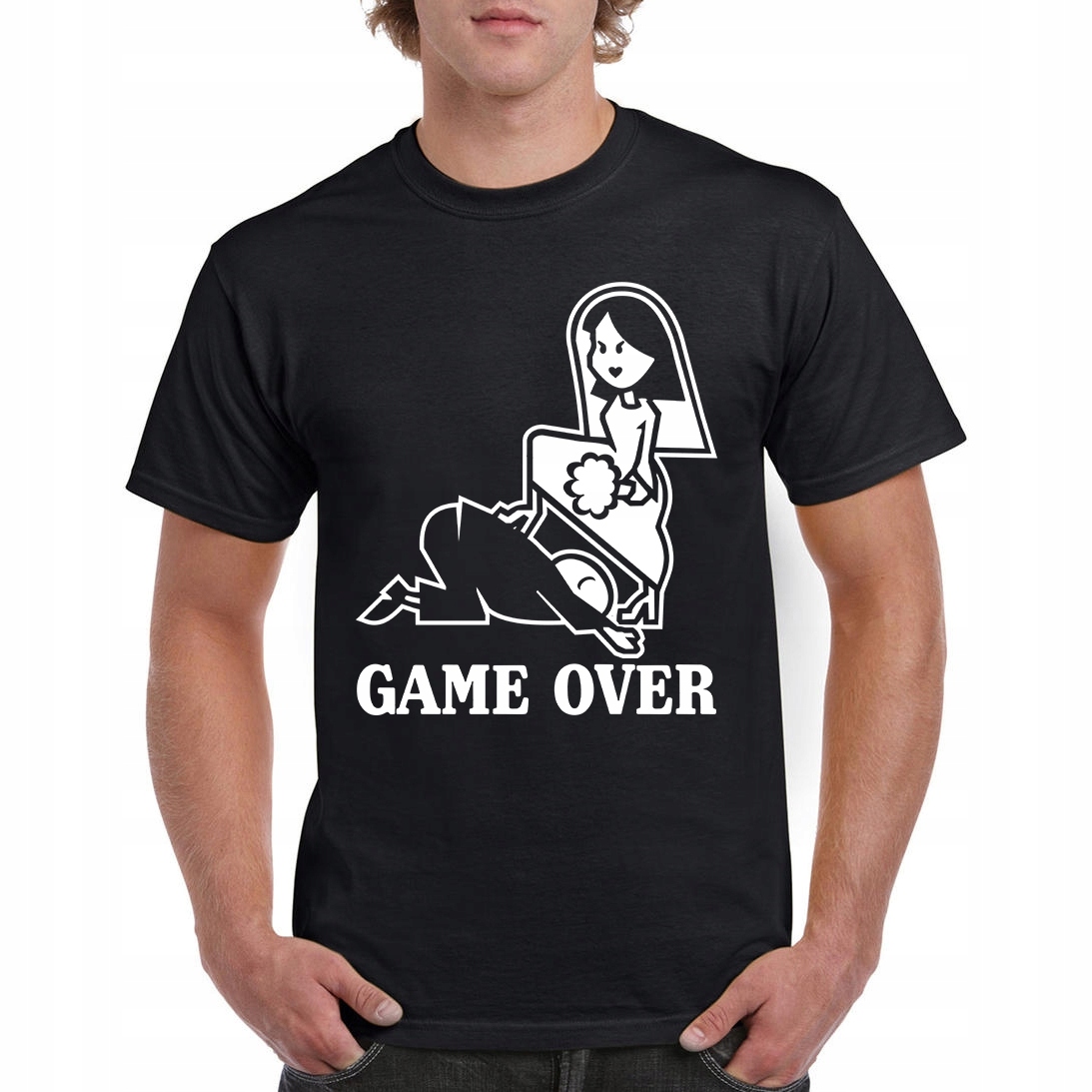 

Koszulka Na Wieczór Kawalerski Game Over - L