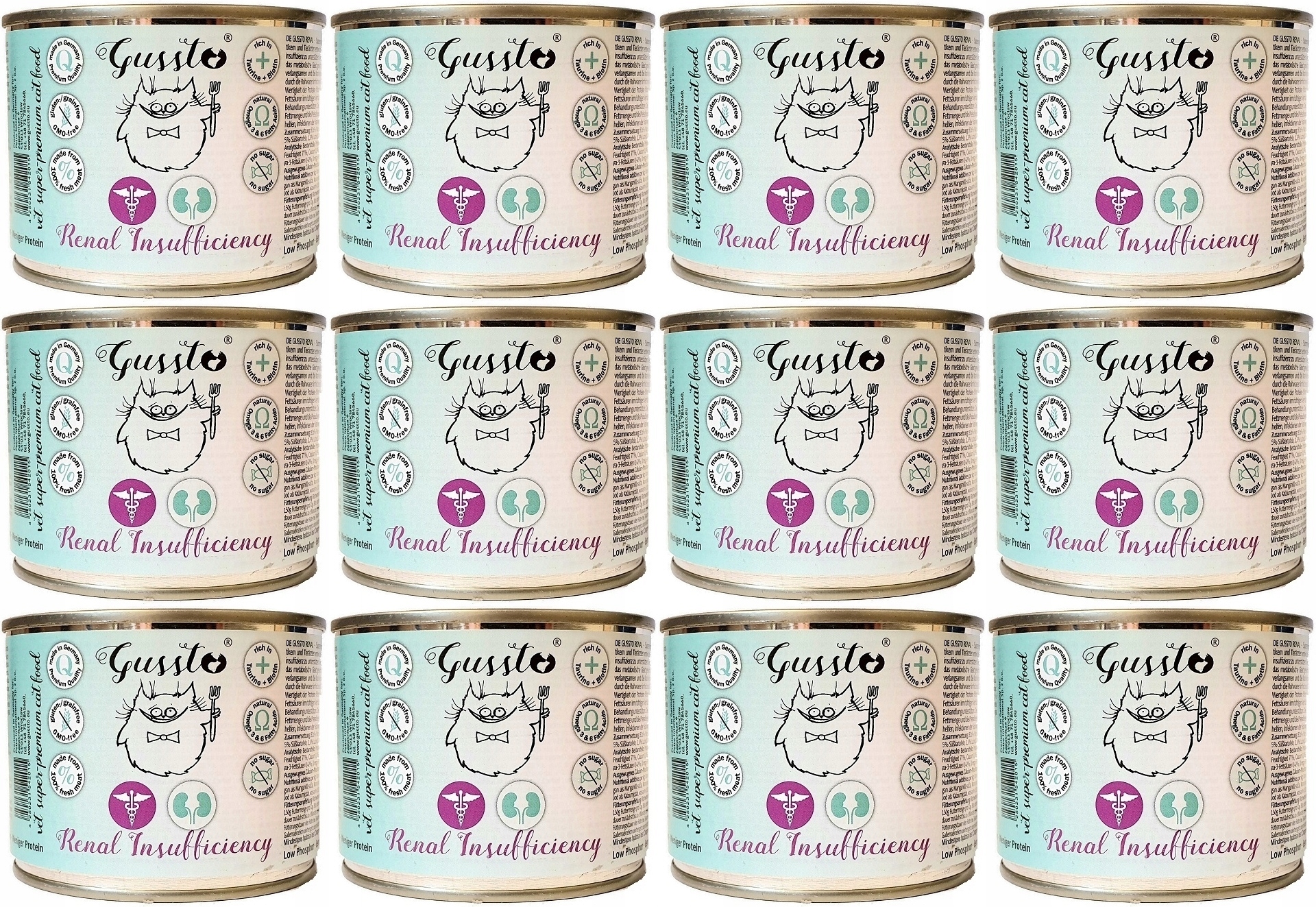 Gussto Cat Renal 12 x 200 g