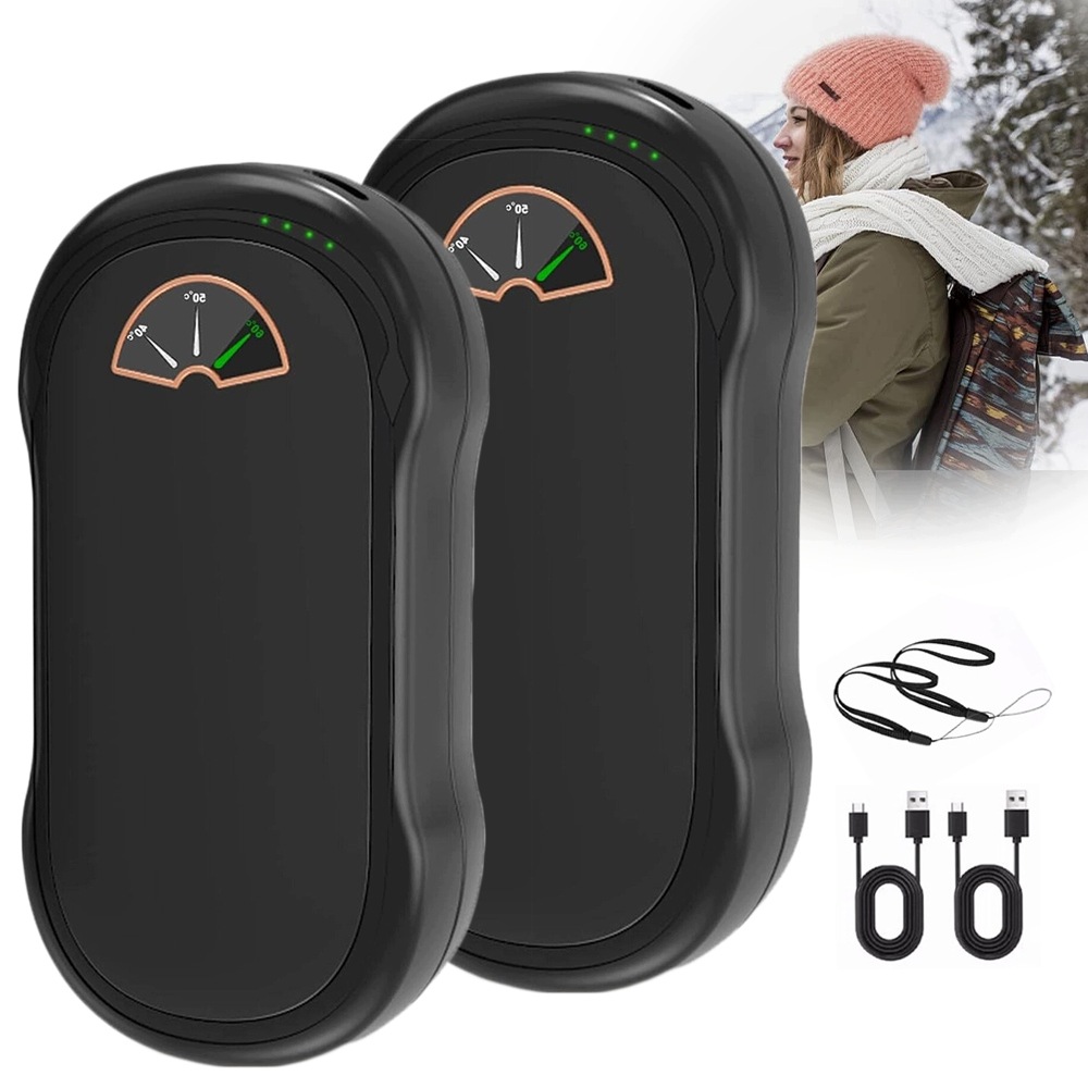 Ohřívač Rukou Powerbank 2V1 Přenosný Elektrický