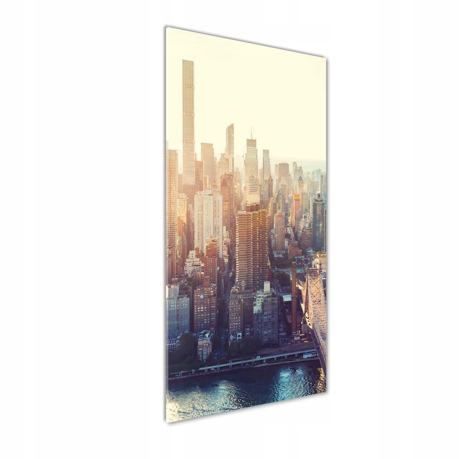 

Foto obraz na szkle Nowy Jork lot ptaka 50x125 cm