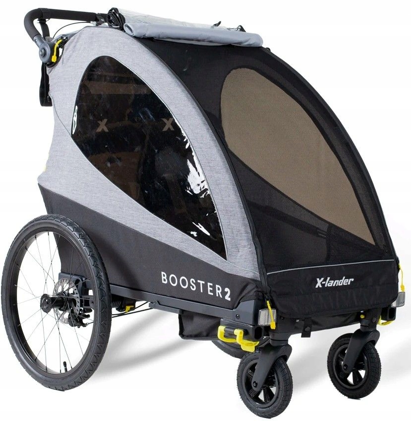 X-lander Booster 2 Wózek 3W1 Przyczepka Rowerowa Z Hamulcem Tarczowym