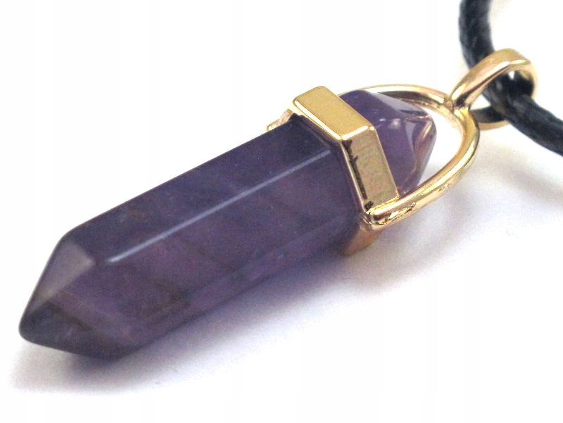 

Wisiorek kamień Ametyst naszyjnik [W1175]