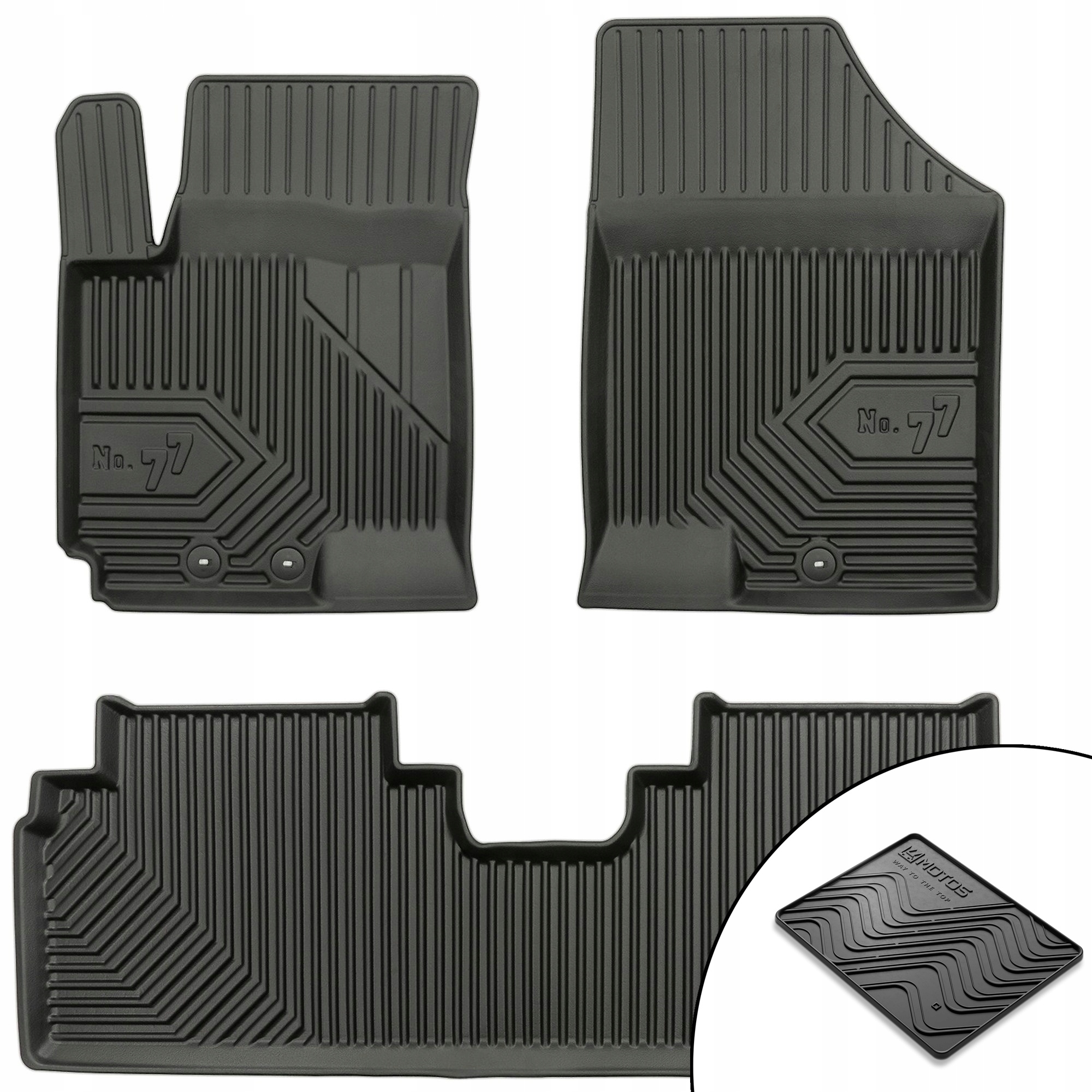 Dywaniki gumowe No.77 Hyundai ix20 2010-2019 mata