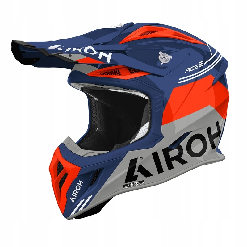 Motocyklová Prilba Airoh Aviator Ace 2 Fury Cerulean Gloss (M)