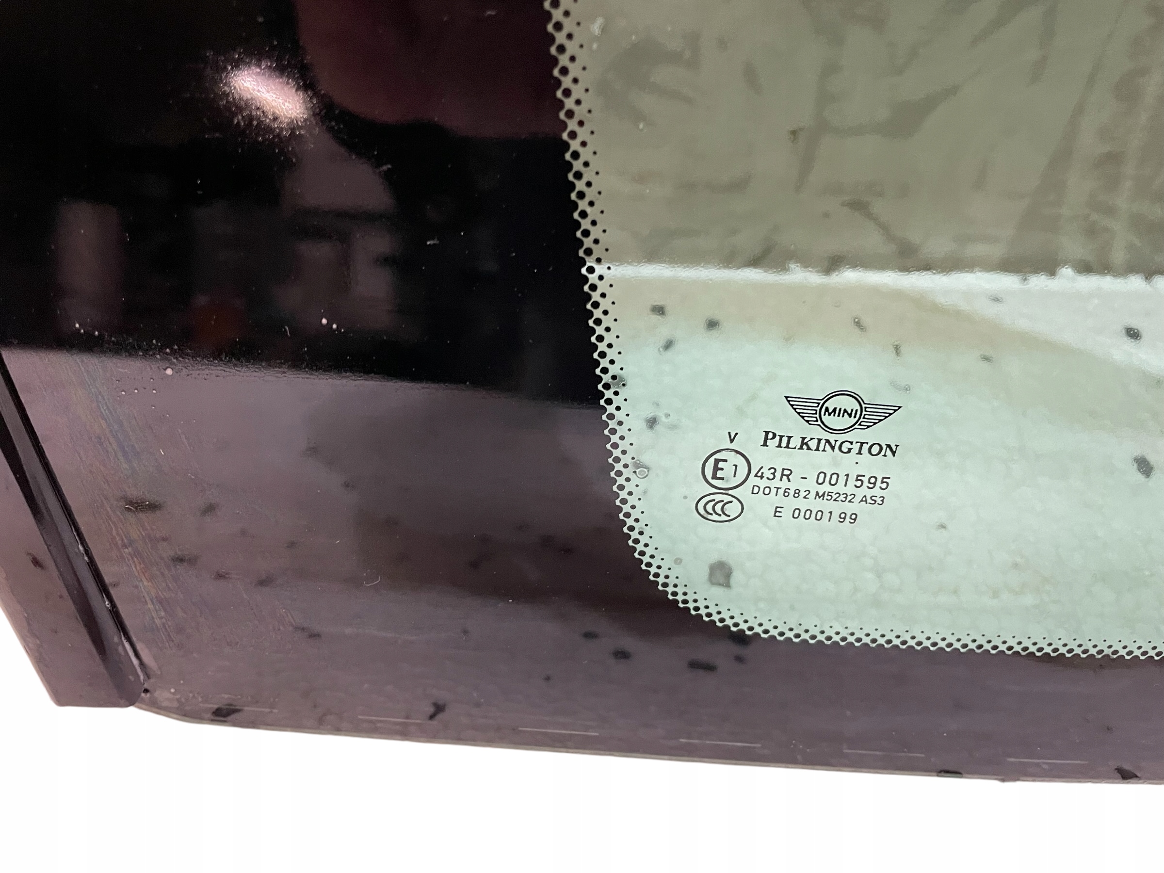 window bodywork rear part left MINI R60 CIEMNA V