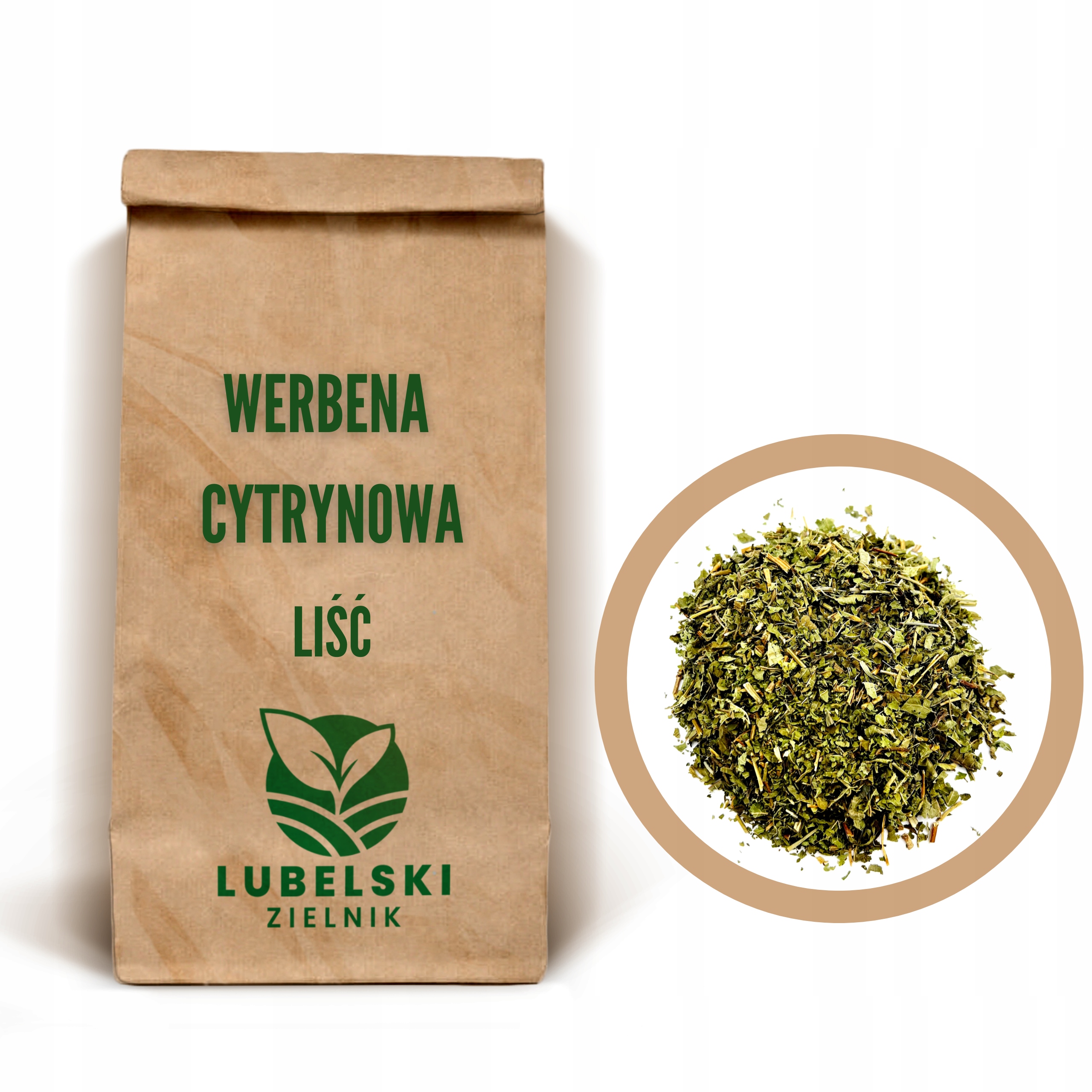 Werbena cytrynowa liść Premium Lubelski Zielnik 1 kg herbatka ziołowa