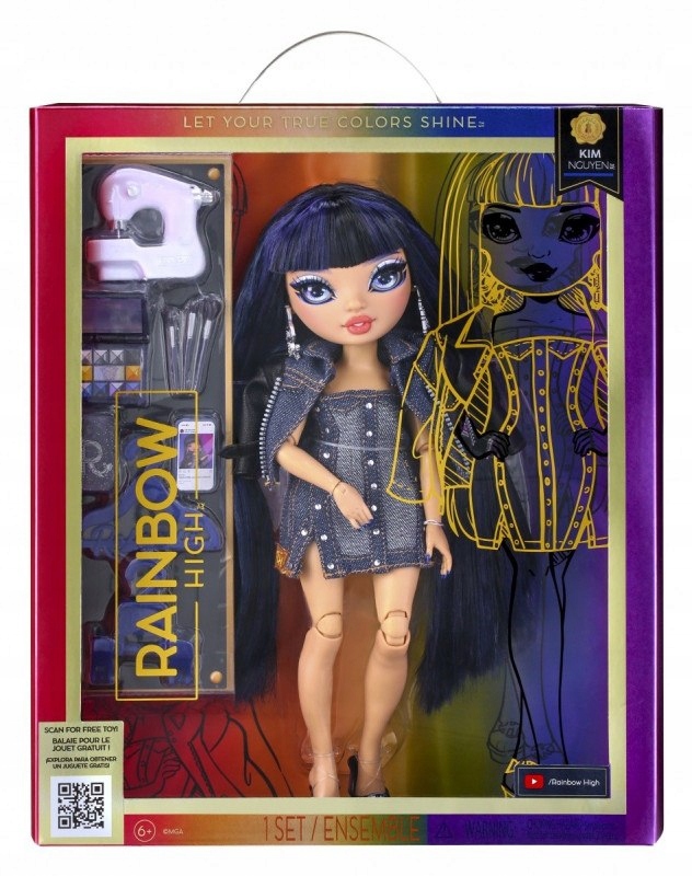 Rainbow High Lalka Fashion Doll- NG 583158