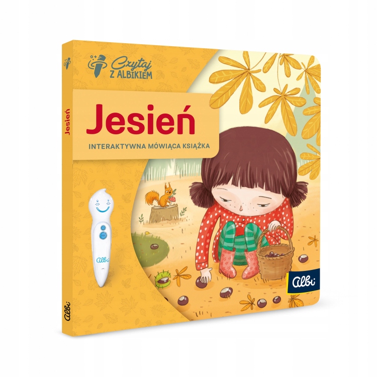 CZYTAJ Z ALBIKIEM - JESIEŃ - INTERAKTYWNA MÓWIĄCA MINI KSIĄŻKA