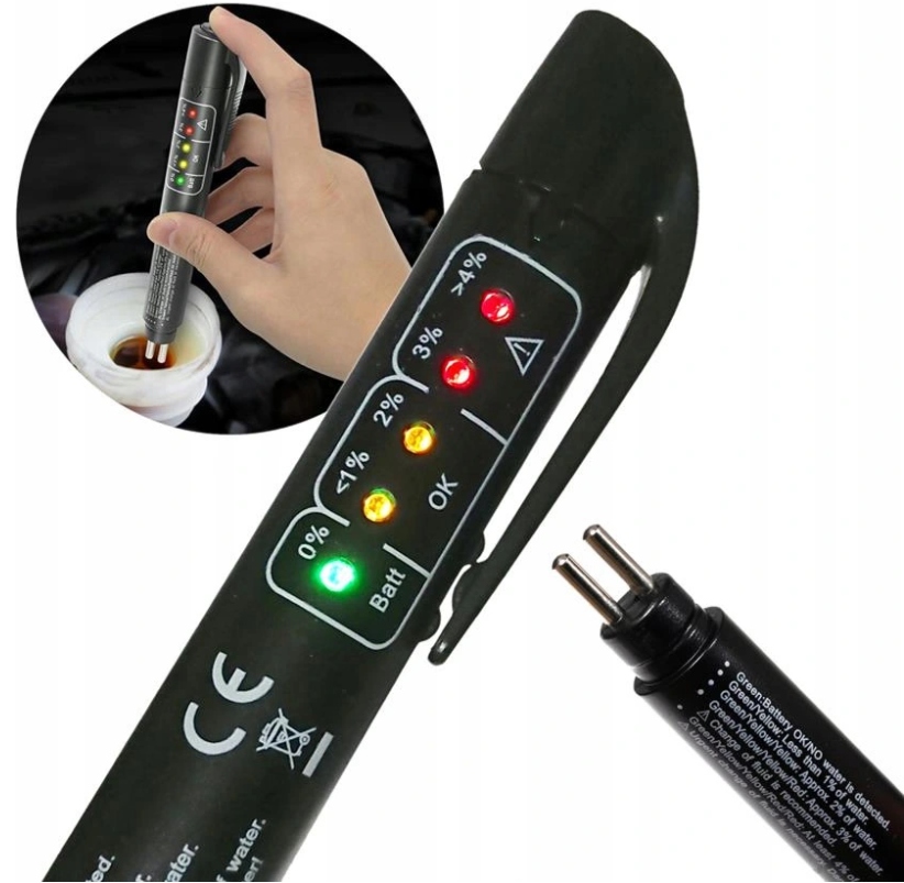 Тестер гальмівної рідини електронний зонд elast