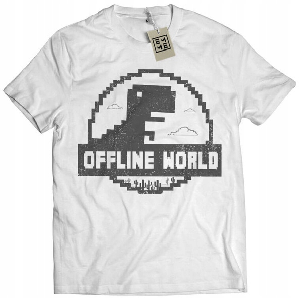 

Koszulka Offline World Dinozaur Park Jurajski L