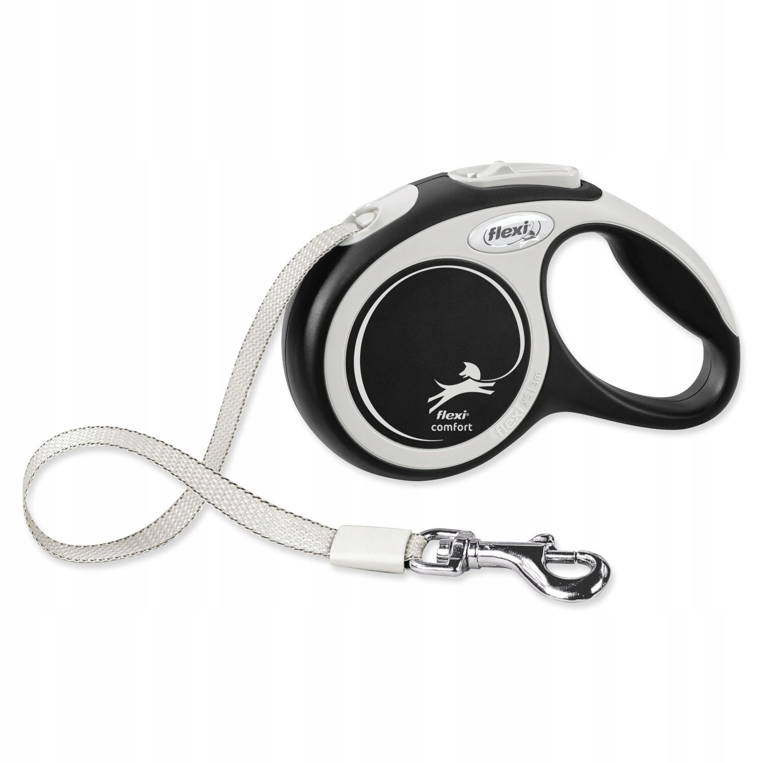 Levně Vodítko Flexi New Comfort páska Xs černé 3m