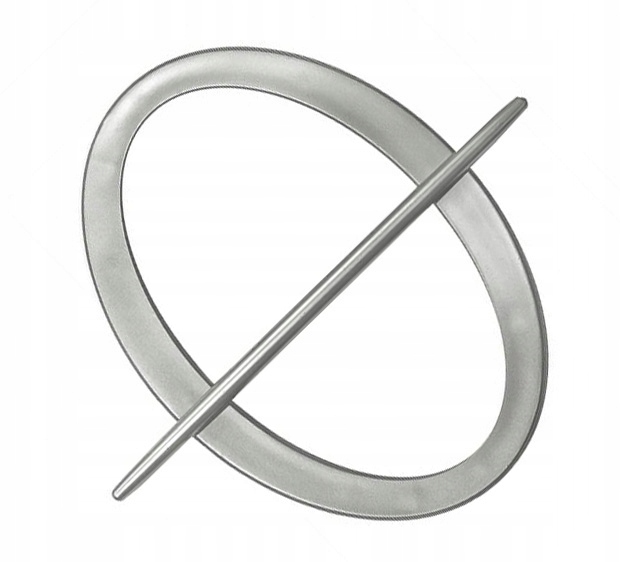 KLAMRA SPINKI FIRANA FIRANY MAKARONY KLAMRY 2szt Srebrne