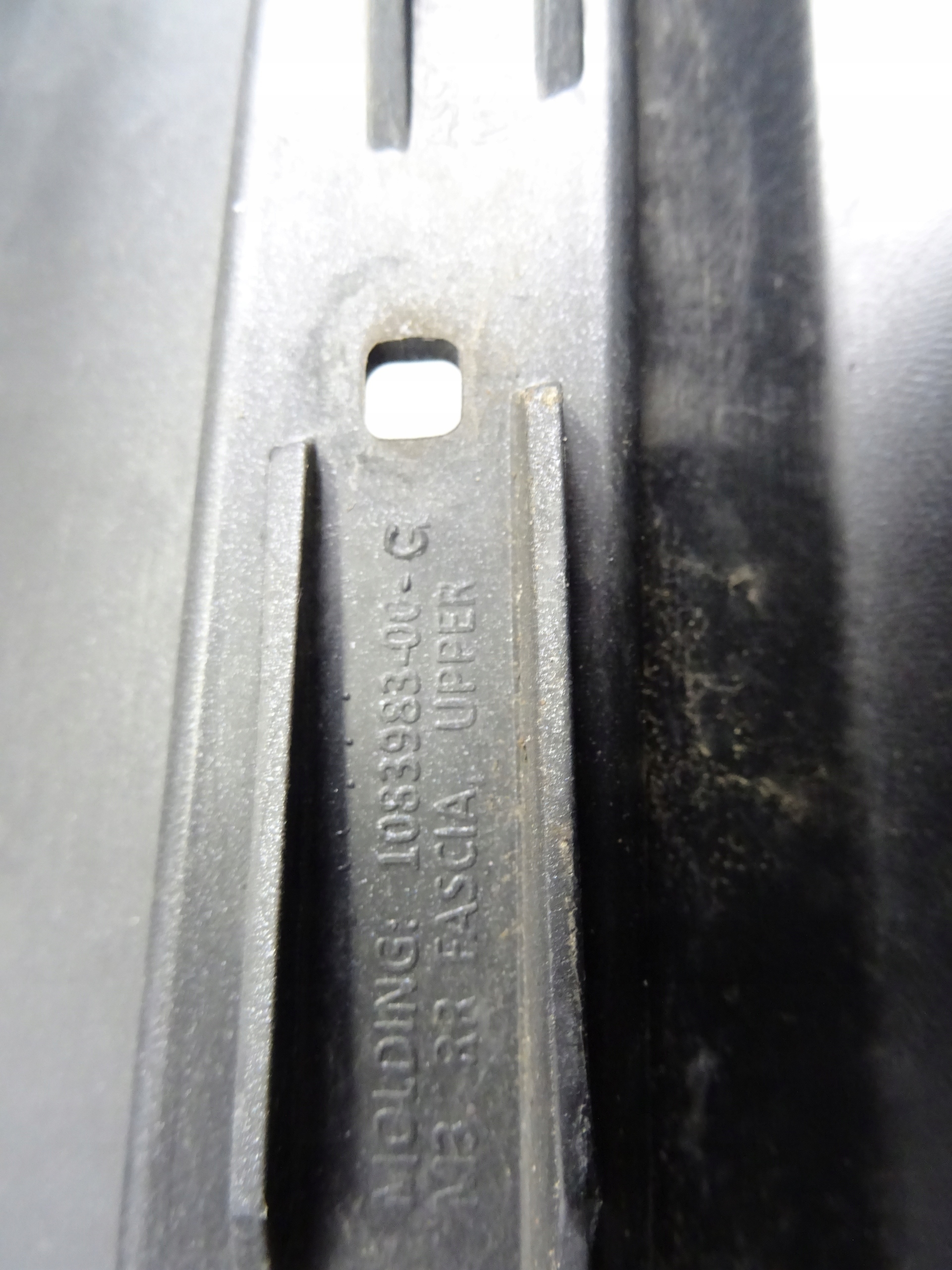 Tesla Model 3 bumper rear part rear