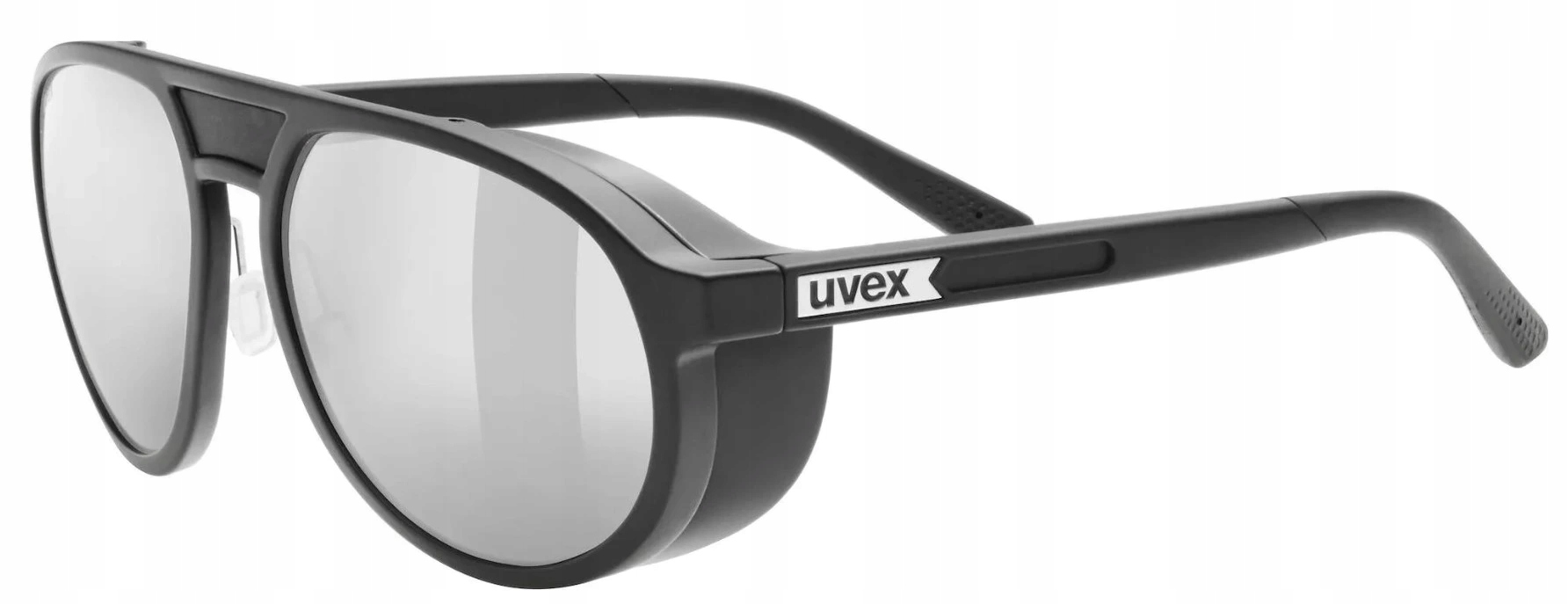 Uvex mtn classic pure black matt/mirror silver