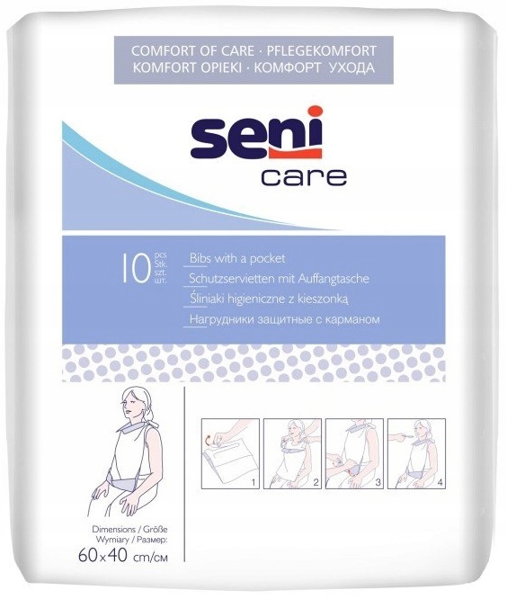 

Seni Care Śliniaki Higieniczne Dla Dorosłych 10SZT