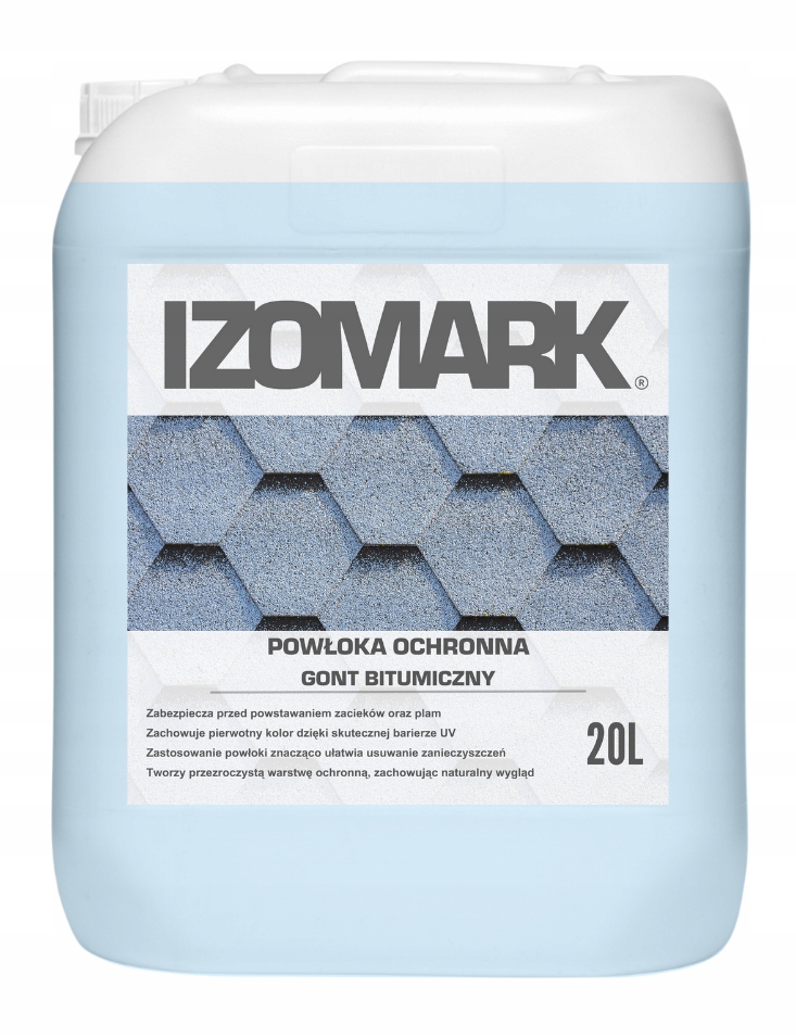 Izomark Ochranný Povlak Asfaltový Šindel Bitumenový 20L