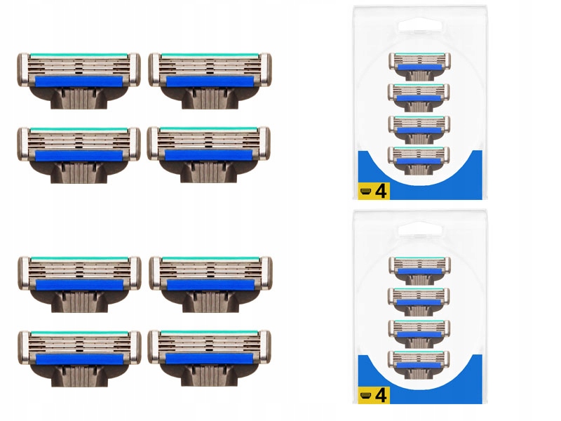 

8x Ostrza Do Gillette Mach 3 Turbo Zamiennik