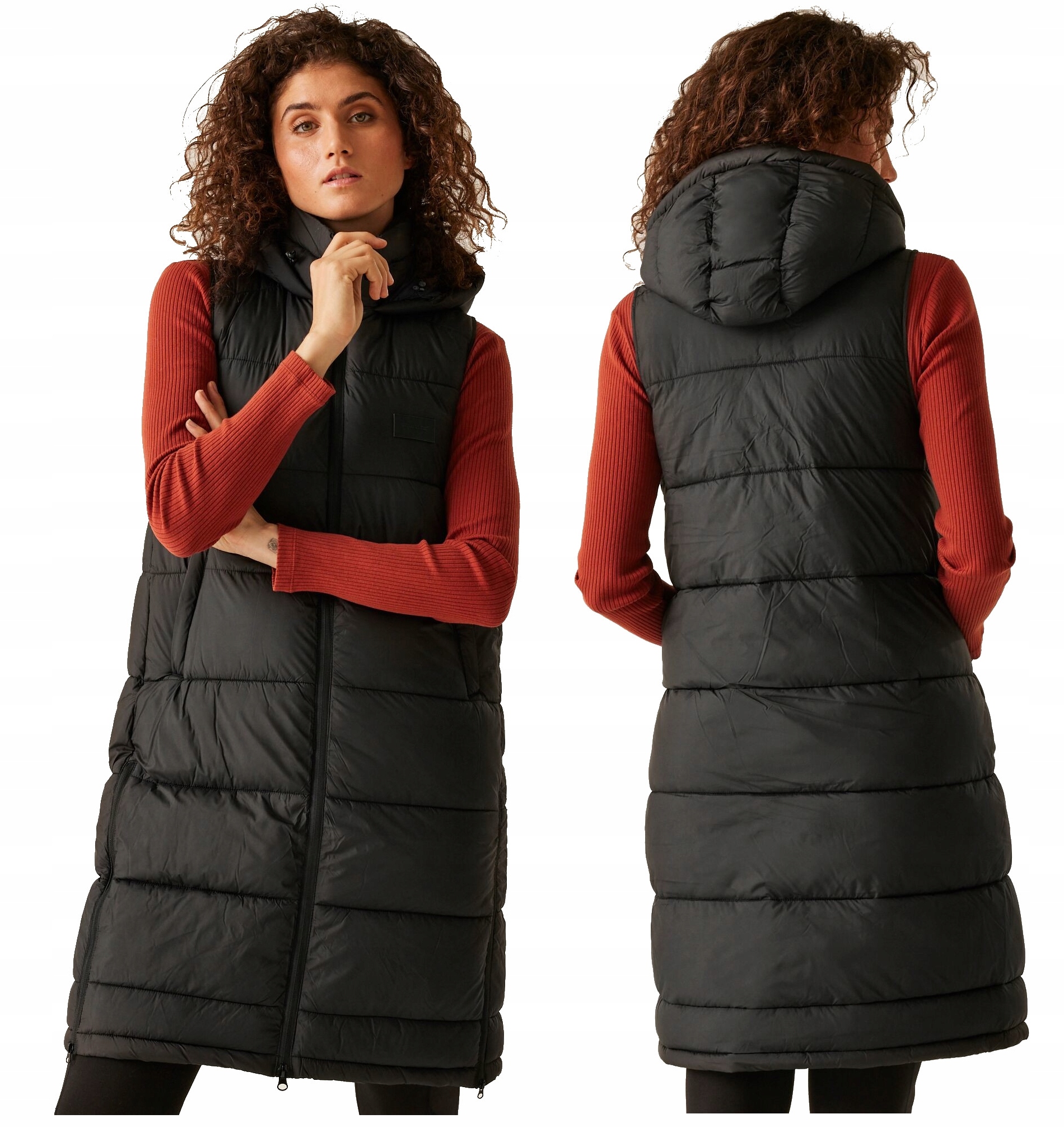 Kamizelka damska pikowana bezrękawnik damski Regatta RWB124 puchowa M