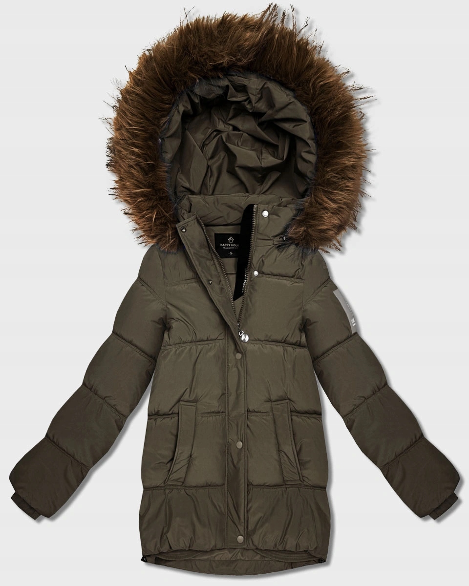 Bunda Puffer KK60610 Khaki XL (42)