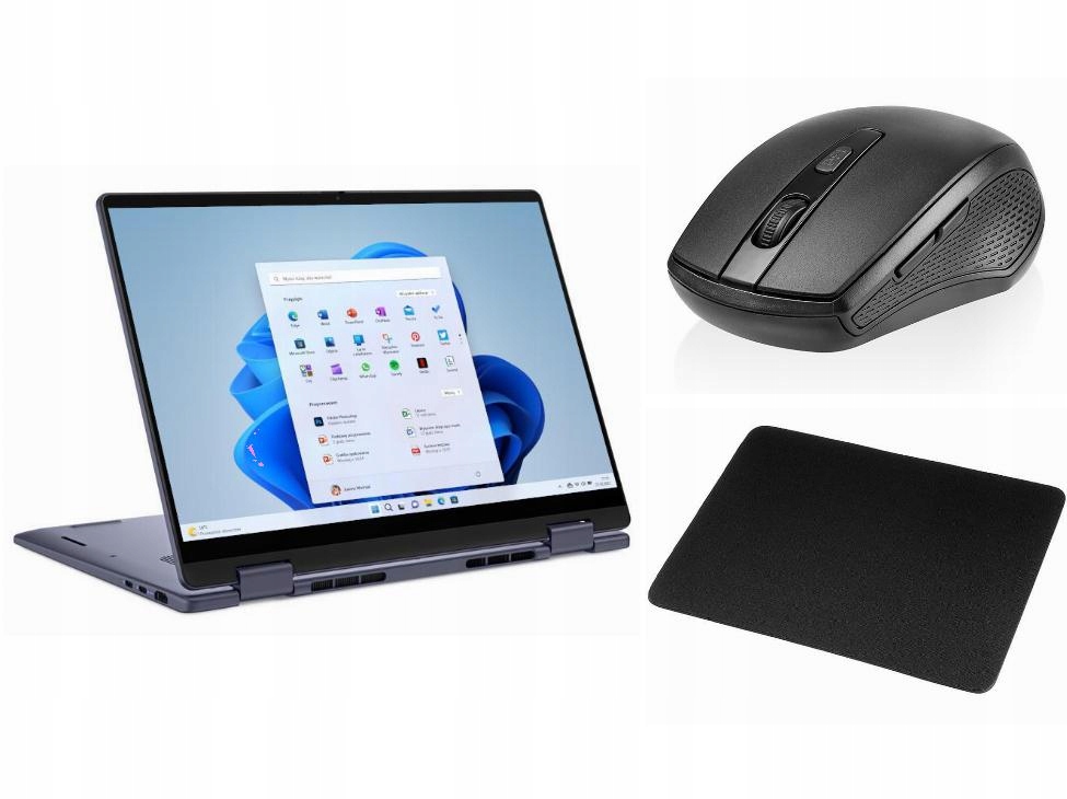 Laptop Dell Amd Ryzen Ai Myszka Podkładka