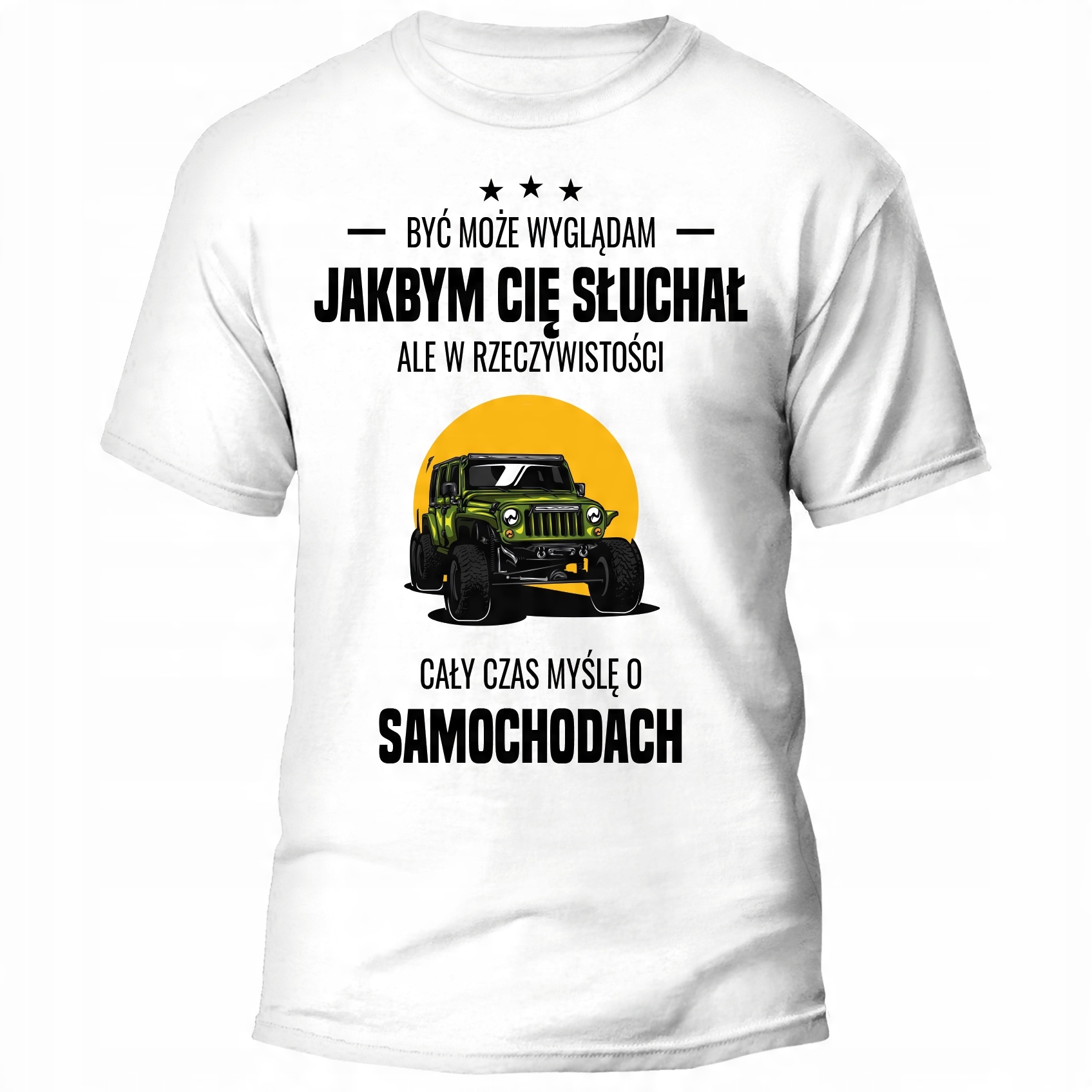 

Koszulka Cały Czas Myślę O Samochodach
