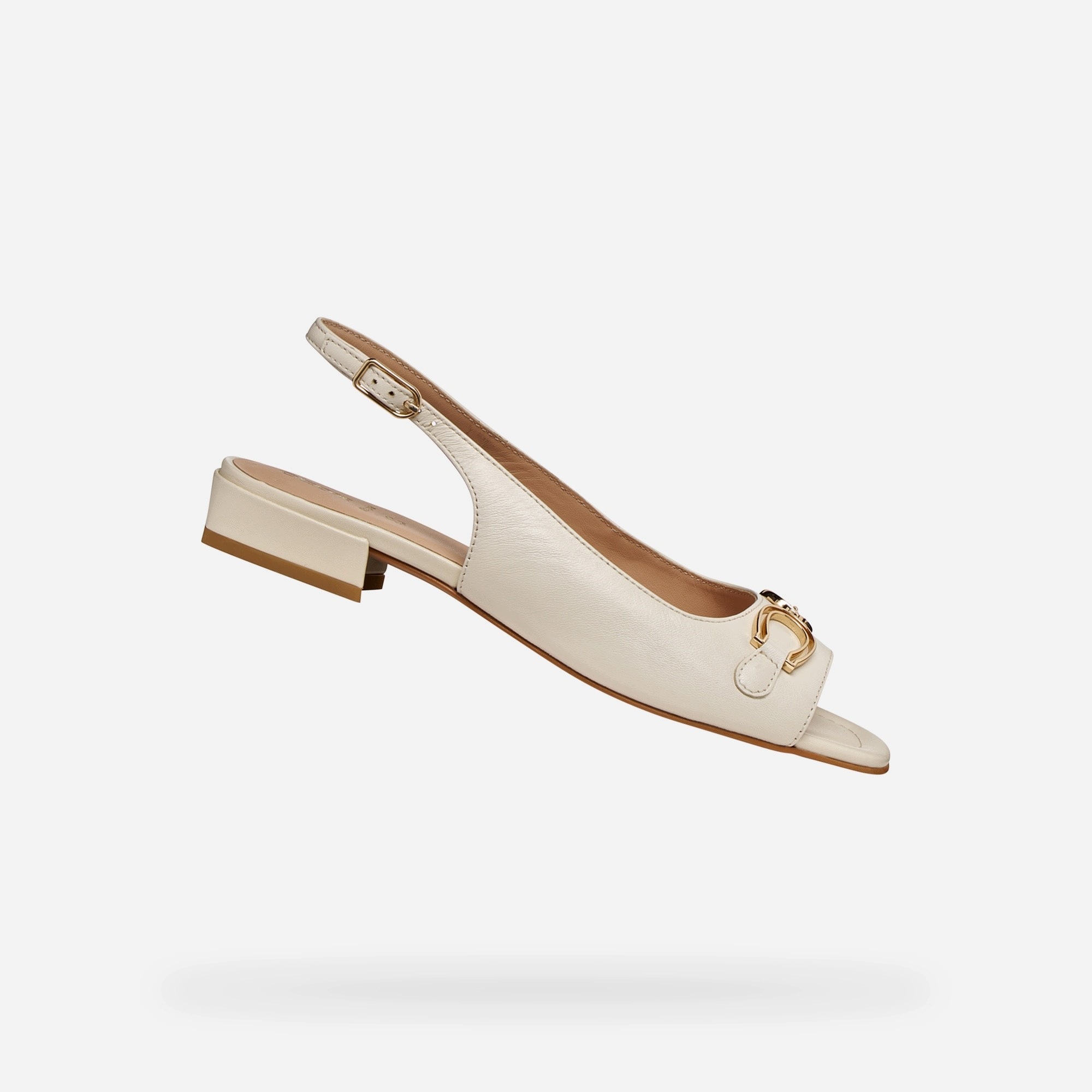 Geox Krémové dámské sandály Geox New Eraklia 15