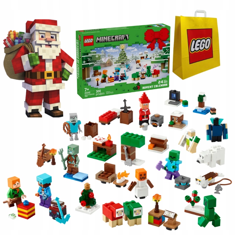 Lego Minecraft 21280 Adventní kalendář na rok 2025