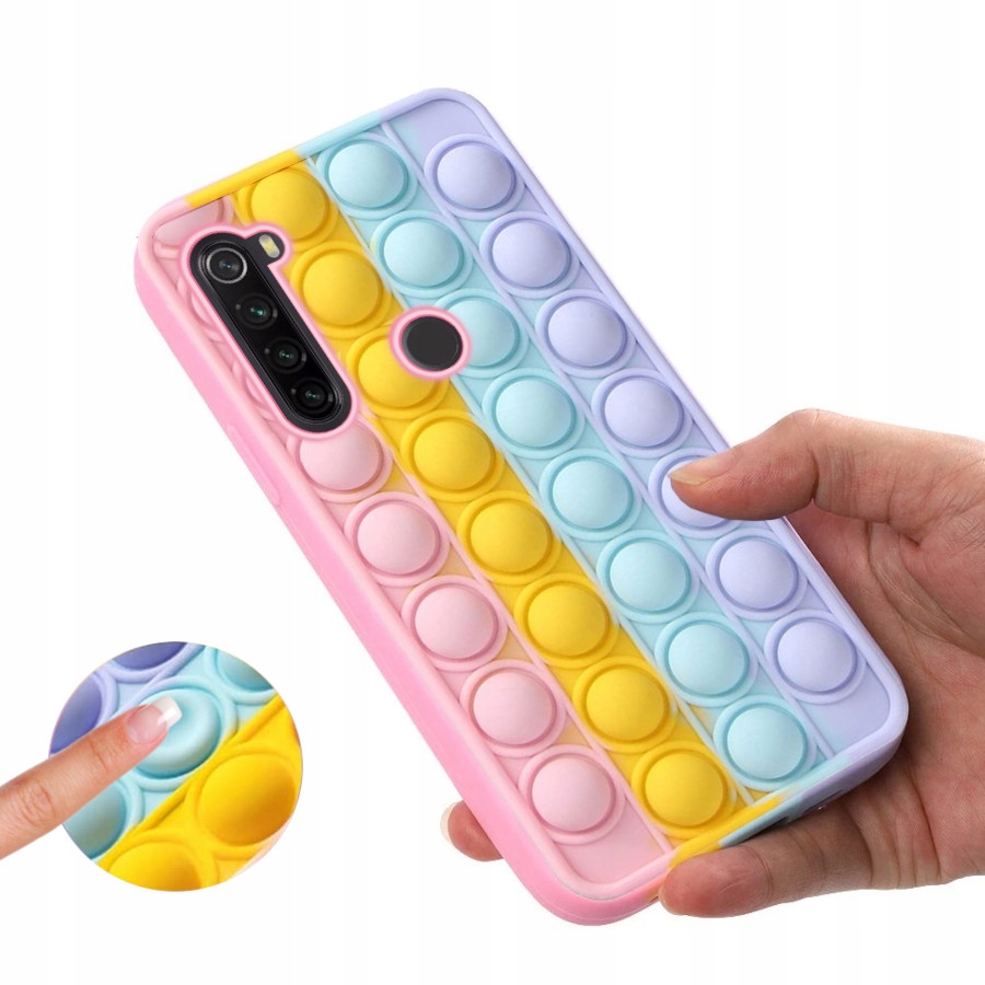 

Etui Bubble Pop It Push do Redmi Note 8 8T Szkło